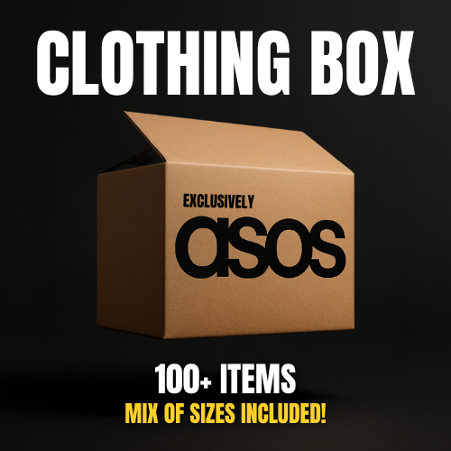 ASOS CLOTHING BOX (100+ Items) – 100% NEW ITEMS, MIXED SIZES!