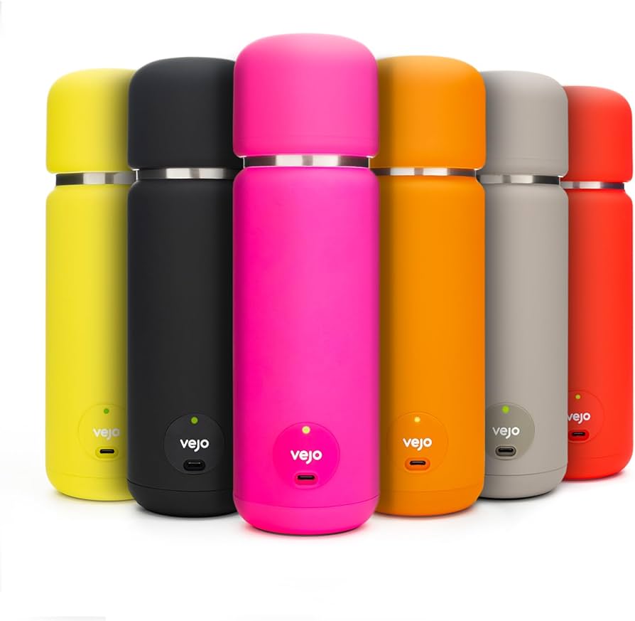 VEJO - 12oz Electric Protein Shaker Bottle