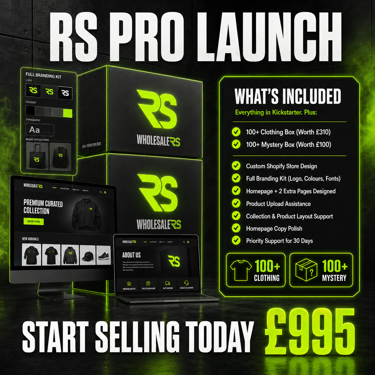 LAUNCH PACKAGE - PRO