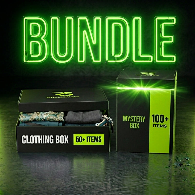 CLOTHING BOX & MYSTERY BOX - BUNDLE