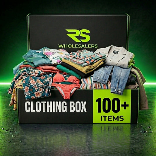 CLOTHING BOX - 100+ Items