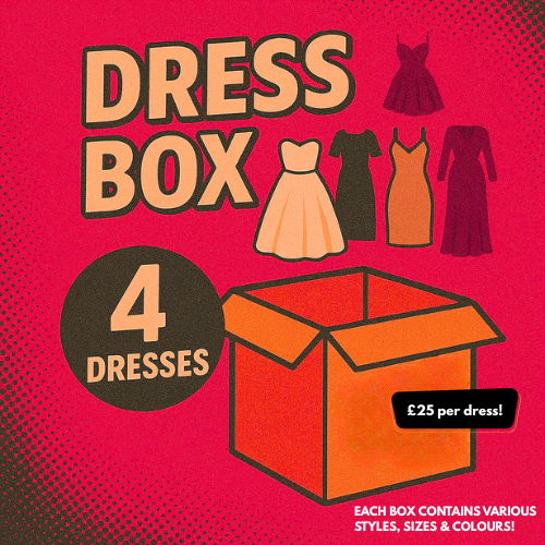 DRESS BOX – PROM, WEDDING, COCKTAIL & EVENING (4 Dresses)