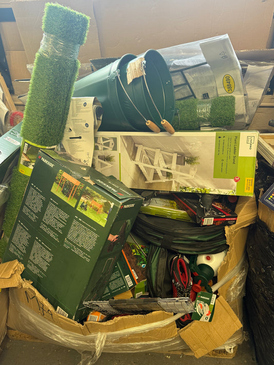 Mixed General Pallet including Garden & Hardware (M79) - Amazing Value £350