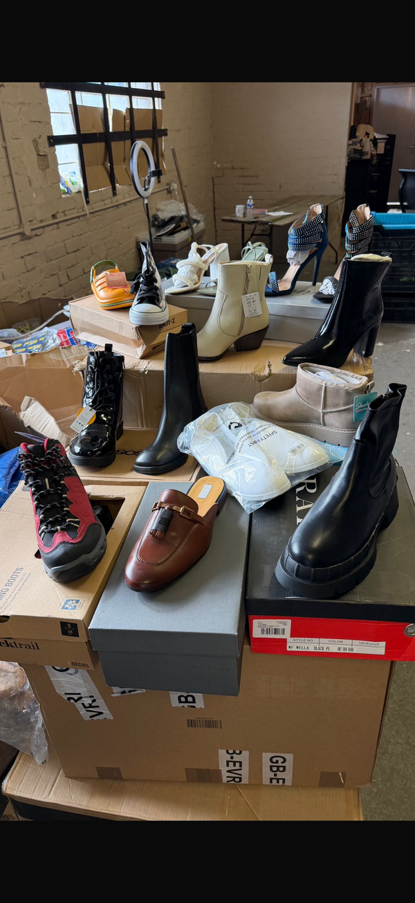 Mixed Shoe Pallet (91 Pairs)