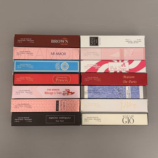 7x Women’s Luxury Fragrance Set (35ml)