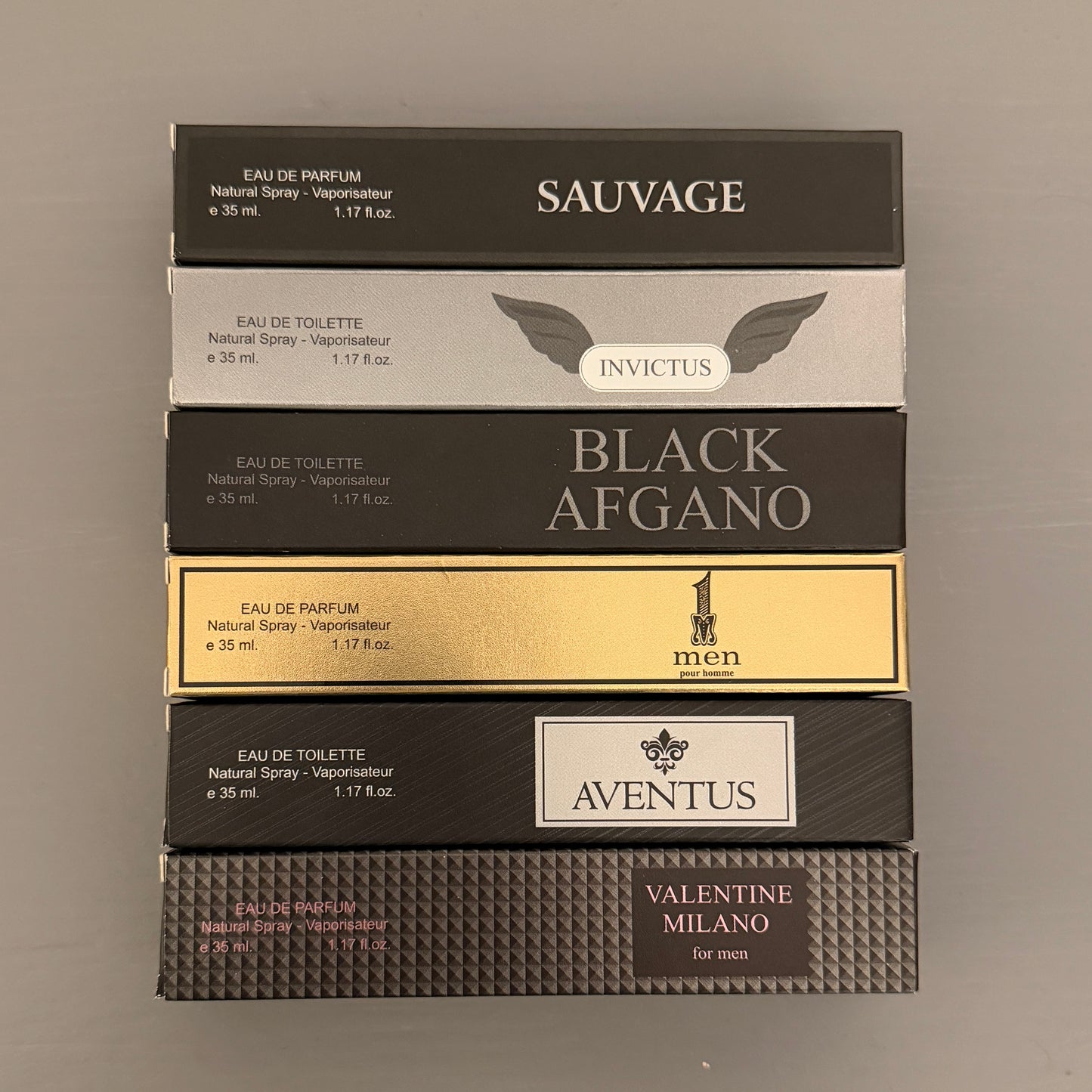 6x Men’s Premium Fragrance Set (35ml)