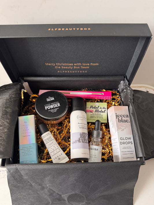 💄 Christmas Beauty Box (BLACK) – Limited Edition! 🎁