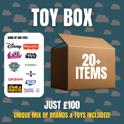 TOY BOX (20 ITEMS) - 100% NEW ITEMS! RRP £300+